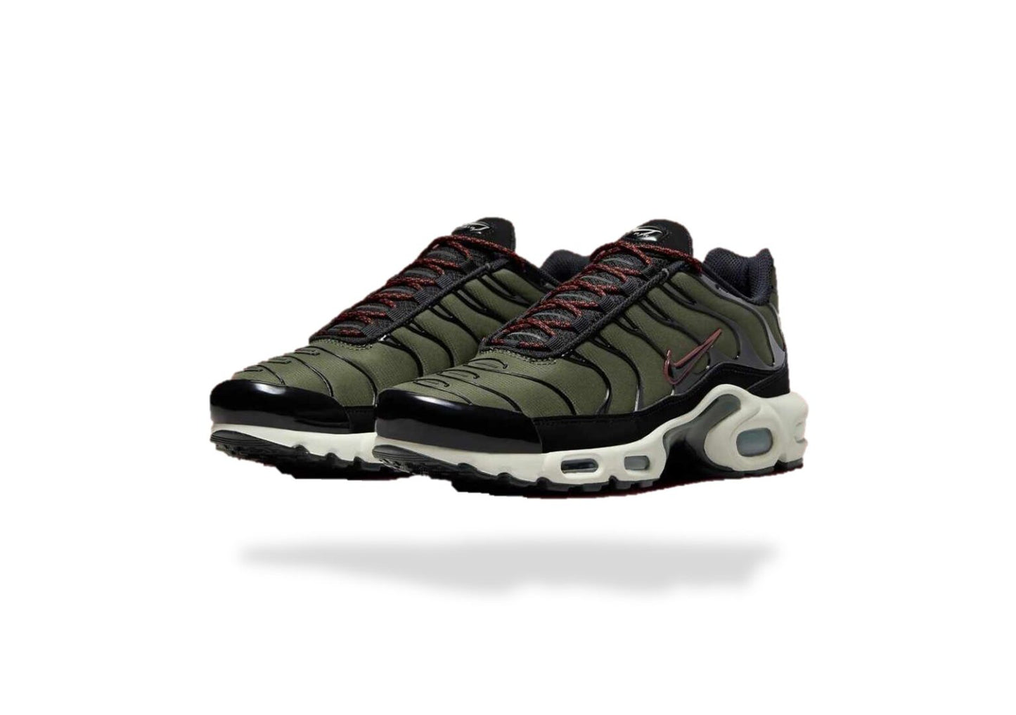 NIKE AIR MAX PLUS TN OLIVE BLACK - NOIR