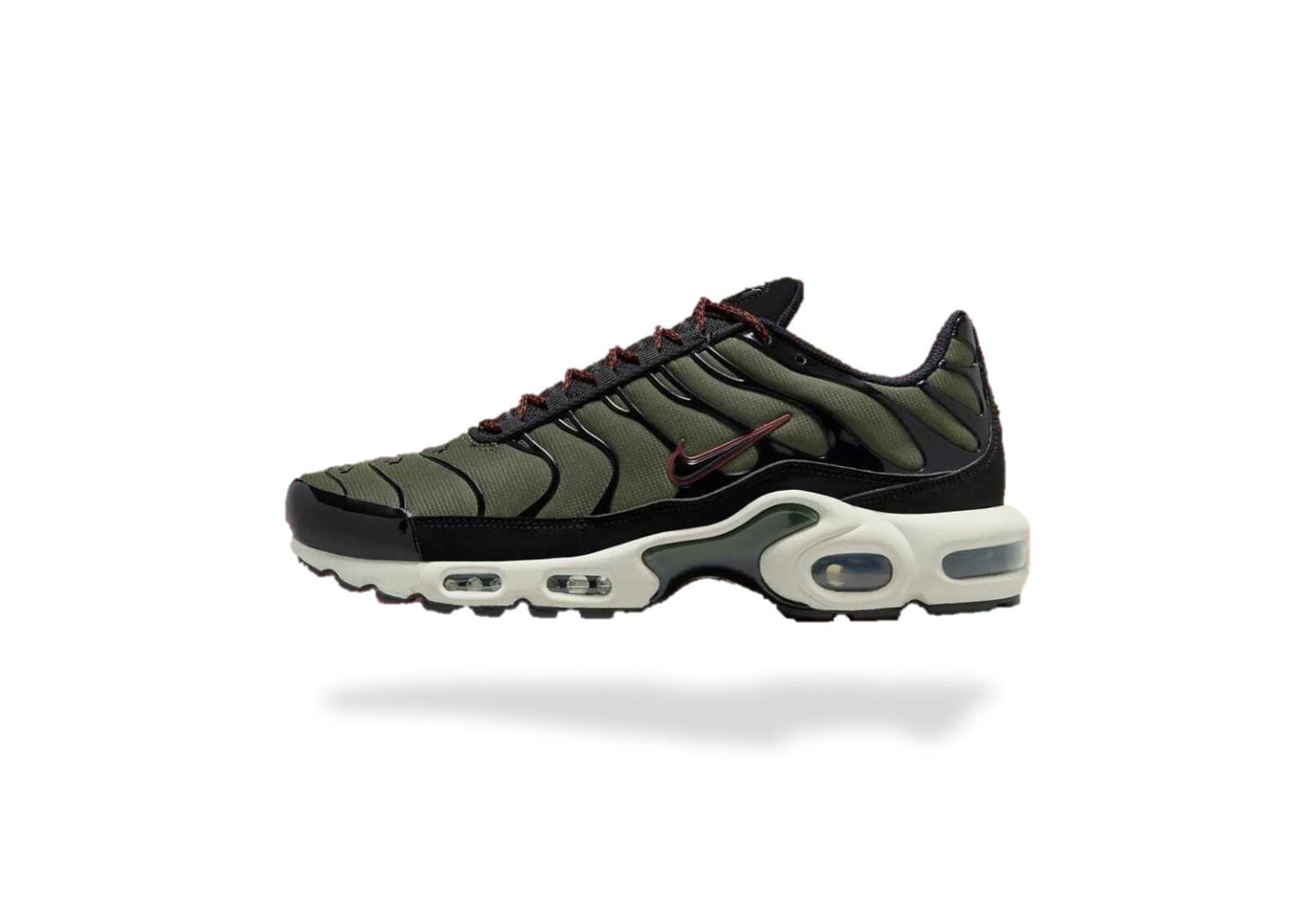 NIKE AIR MAX PLUS TN OLIVE BLACK - NOIR